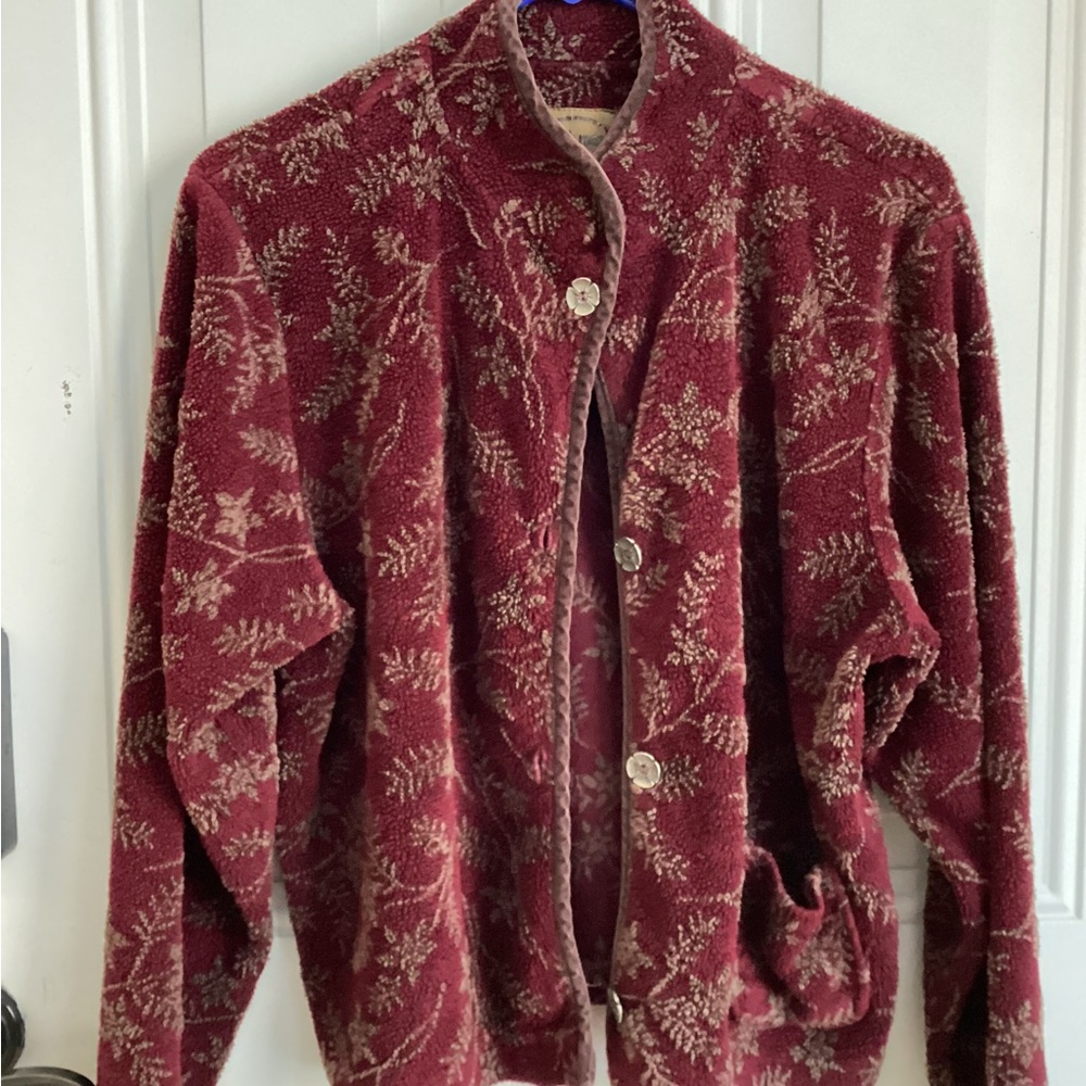 Floral Patterned Women's Cardigan